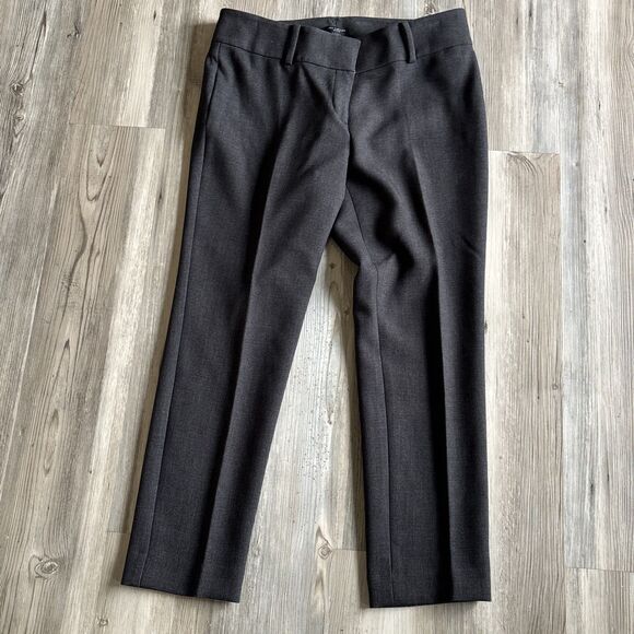 Ann Taylor Gray Ankle Dress Pants Size 8P - Picture 1 of 9